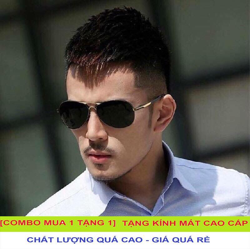 [combo mua 1 tặng 1] kính mát nam mẫu Công Vinh siêu ngầu Hot nhất năm nay - kính mát nữ thời trang kính mát Hàn Quốc hợp thời trang siêu đẹp, chống chói chống nắng phù hợp đi làm đi du lịch mẫu mới 2019 mã giảm giá khủng