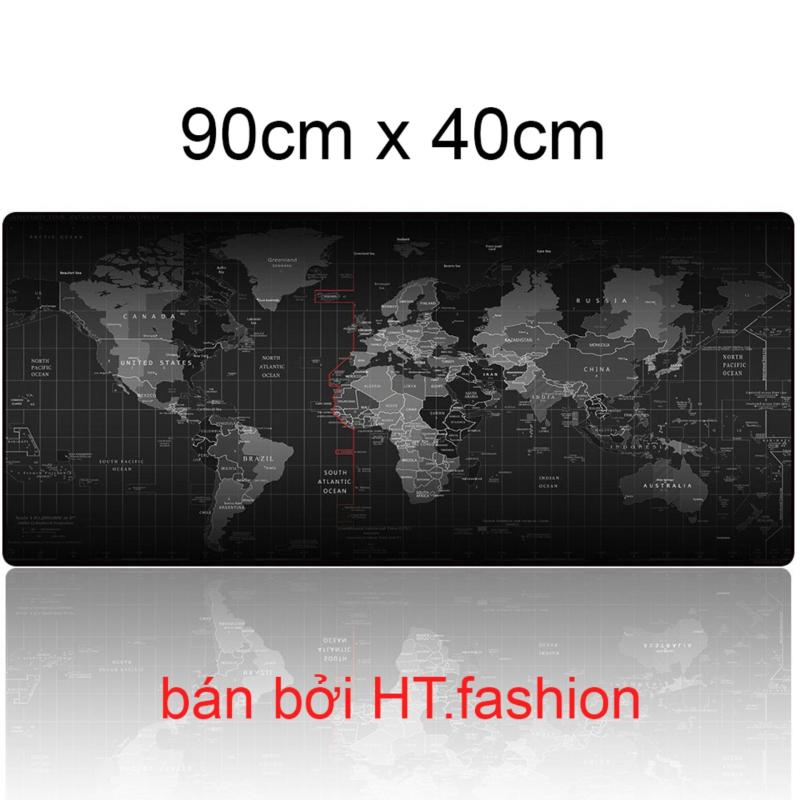 Giá HT.fashion - Bàn di chuột, pad bản đồ, bàn di bản đồ khổ lớn 90cm x 40cm