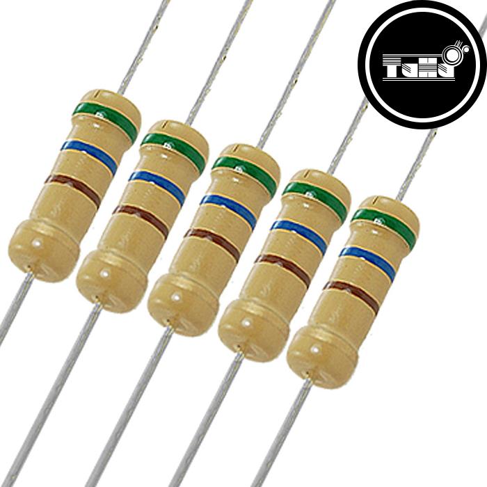 Combo 500 trở cắm 1/4w 22 ôm