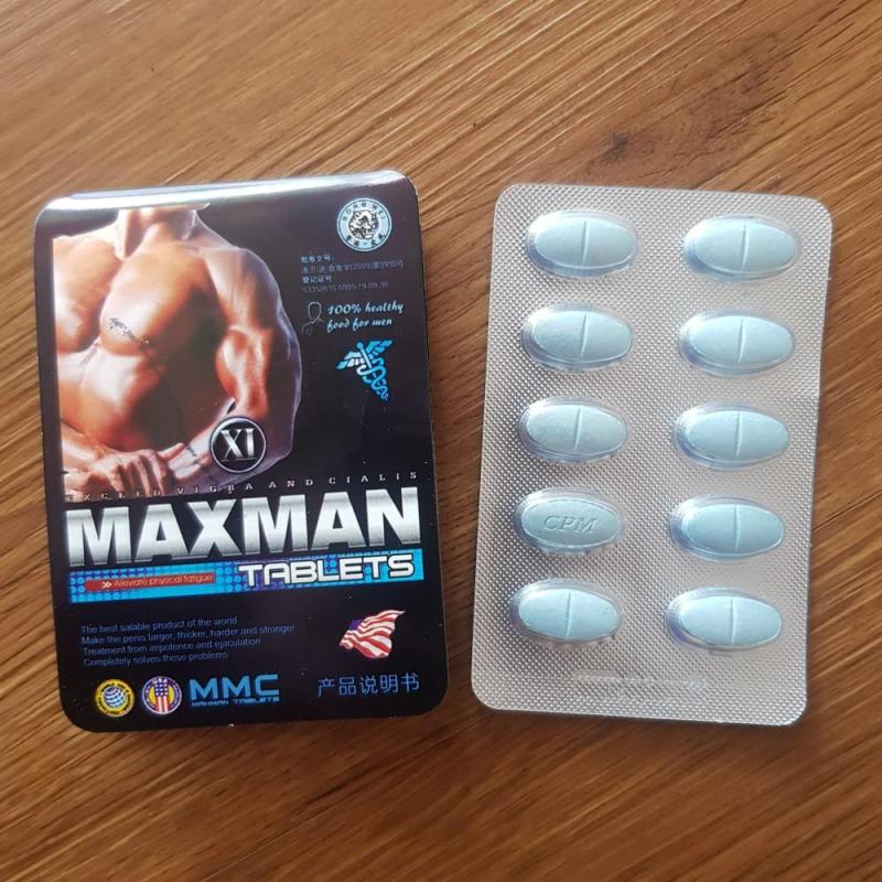 Viên Cường Dương Thảo Dược Maxman - Kéo Dài Thời Gian 3800 mg cao cấp