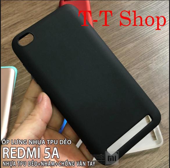 Ốp lưng dẻo Silicon TPU đen cao cấp Xiaomi redmi 5a