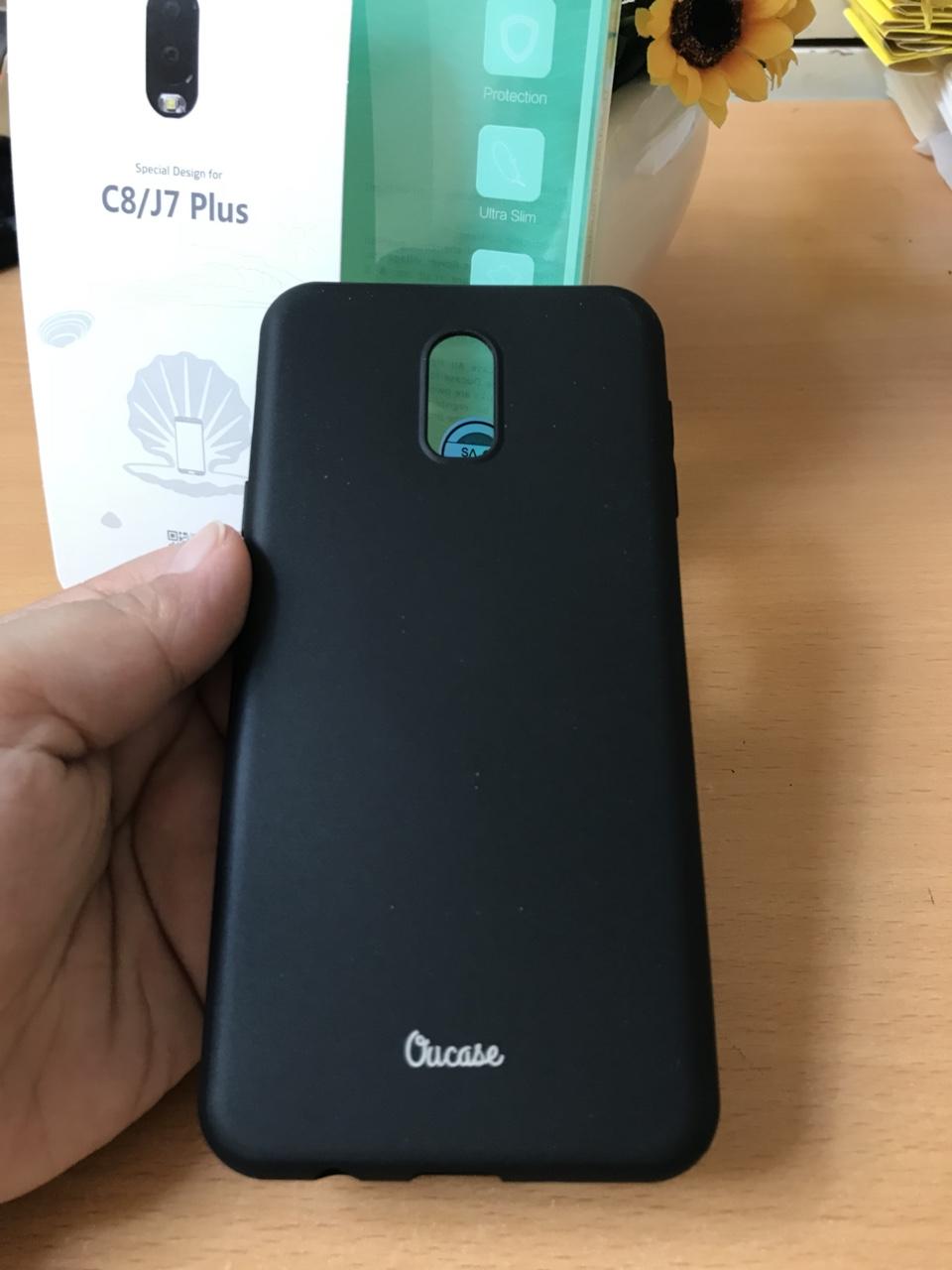Ốp lưng dẻo màu Vucase cho Samsung Galaxy J7 Plus
