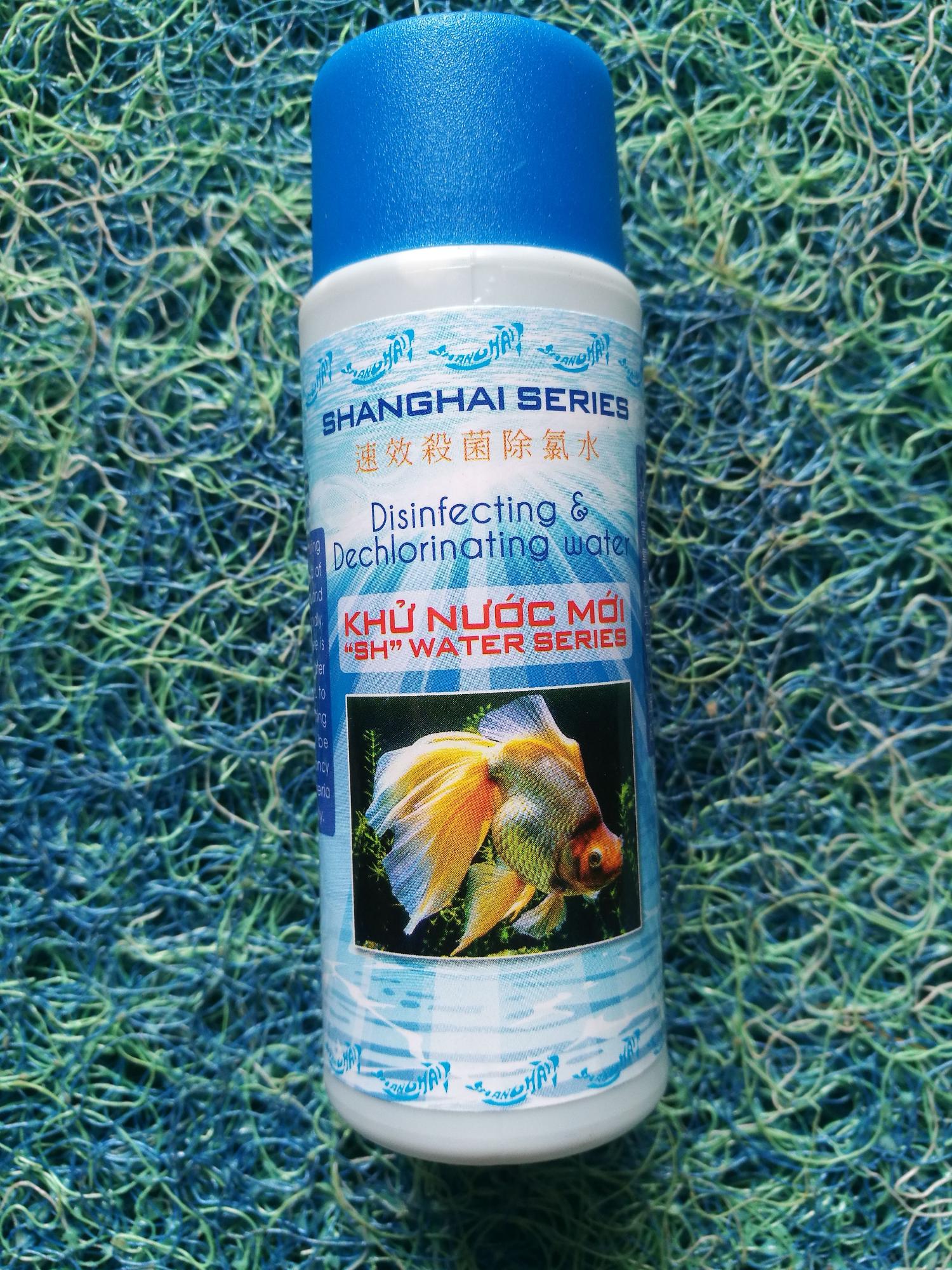 [HCM]Thuốc khử nước mới  khử clo cho hồ cá cảnh