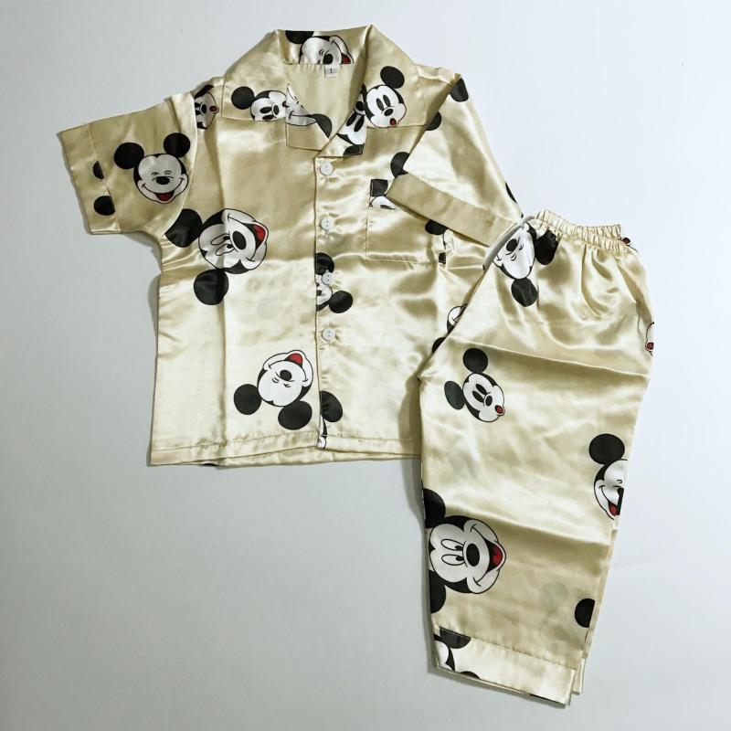 Nơi bán Pijama vải phi bóng hình Mickey 10-20kg
