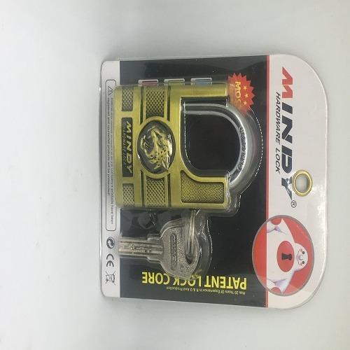 Ổ KHÓA 6F CHỐNG CẮT MINDY ( ĐÀU CON BÁO ) MÀU VÀNG ĐỒNG