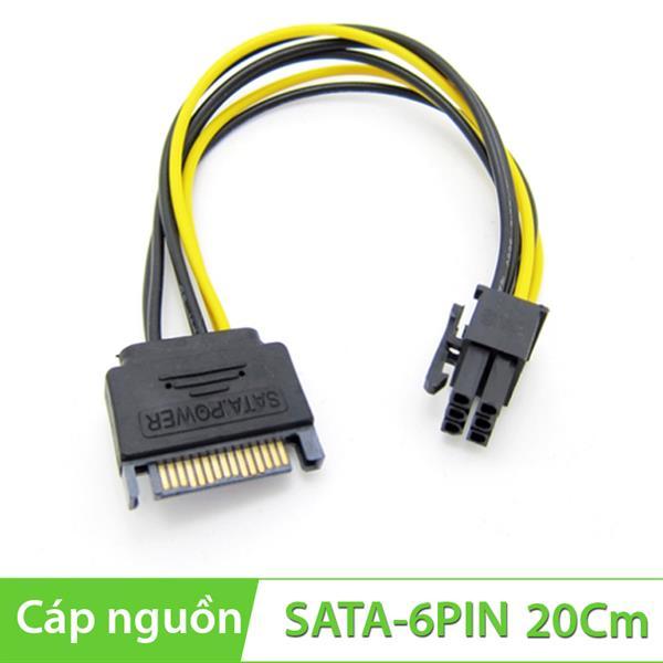 Cáp chuyển đổi nguồn sata sang ide 6pin