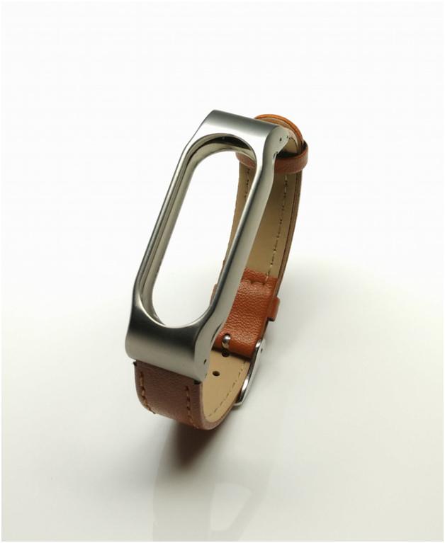 Dây đeo Da Mijobs thay thế dành cho Miband 2