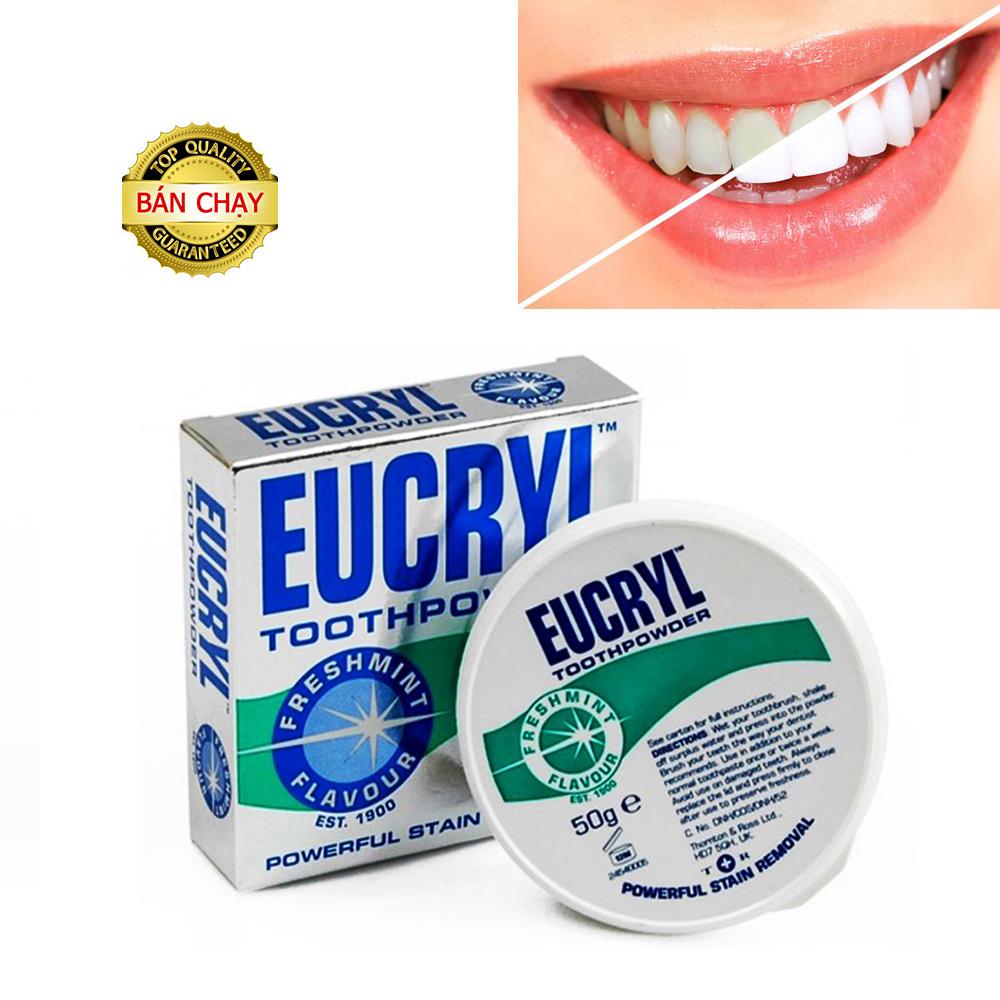 Bột trắng răng eucryl 50g