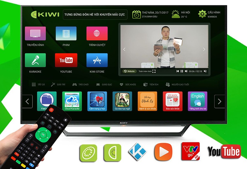 android box tivi kiwibox s1 new 2017