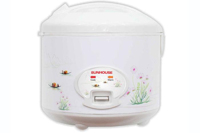 Nồi cơm điện nắp gài 1.8l sunhouse shd8602 - điện việt