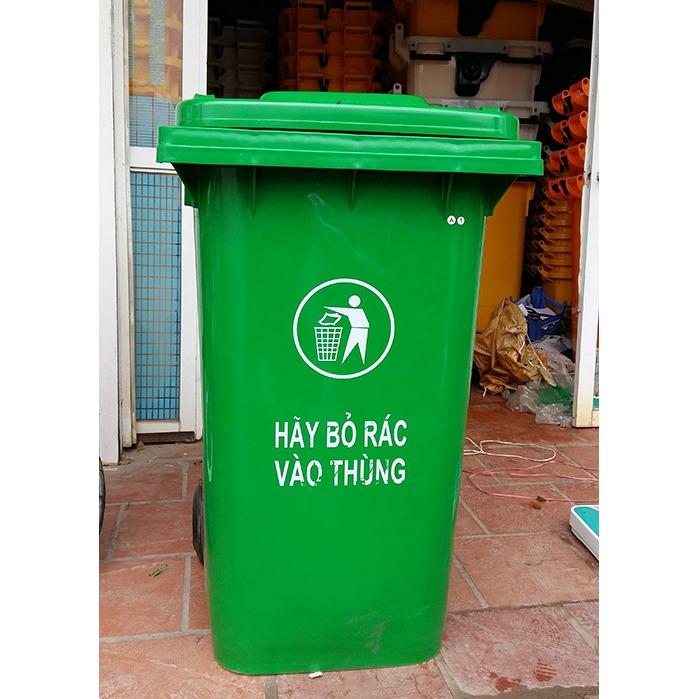 Thùng rác nhựa hdpe 240l