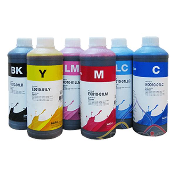 Mực in InkTec Hàn Quốc 1 Lít dùng cho tất cả máy in phun màu Epson L805/L1800/1430/1390/ L110/L220/L310/L360/L365/L805/L1300... (Bộ 6 màu xanhđỏvàngđen mỗi chai 1Lit)