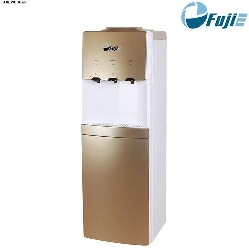 Cây nước nóng lạnh cao cấp 3 vòi FujiE WDBD20C, vàng ánh kim