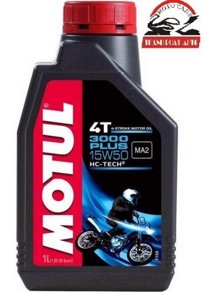 [HCM]Nhớt cao cấp cho xe máy 4 thì Motul 3000 Plus 4T 20W50 1L