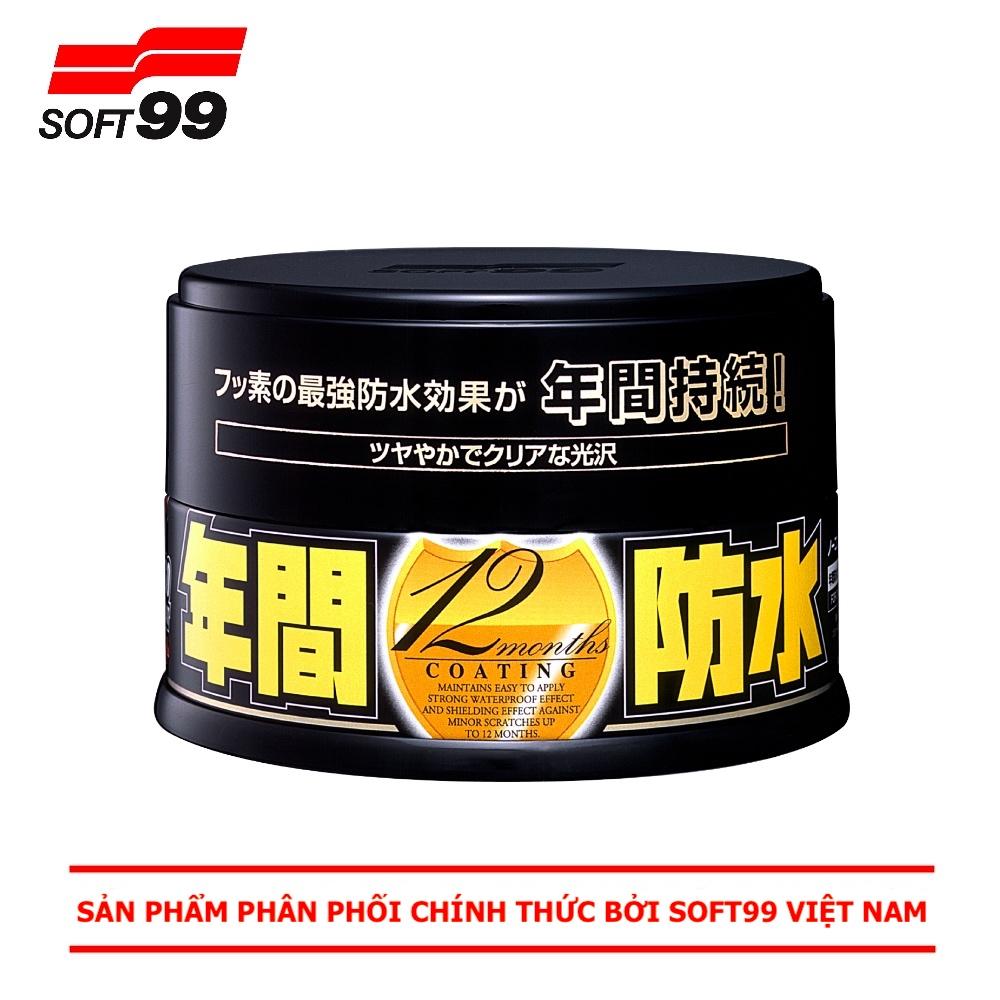 Sáp phủ nano sơn ô tô màu tối fusso coat dark w-96 soft99 japan
