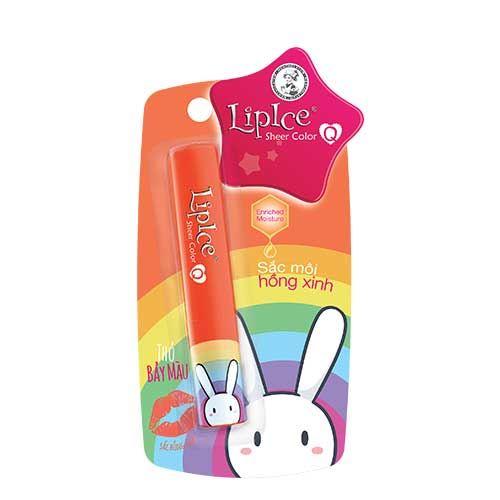 Son dưỡng LipIce Sheer Color Thỏ Bảy Màu