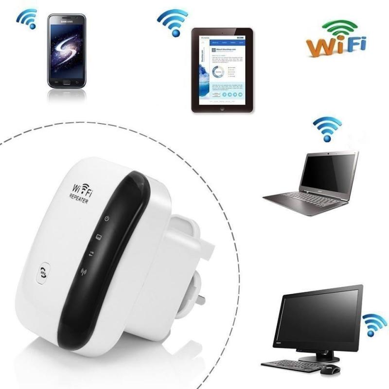 Bộ thu phát wifi Repeater Wireless-N 300M chuẩn (trắng)