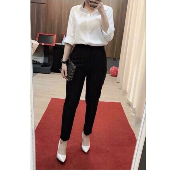 Quần baggy công sở cao cấp - hàng vnxk