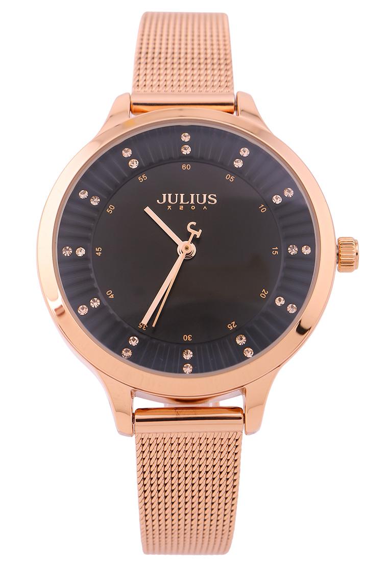 Đồng hồ nữ julius hàn quốc dây thép không gỉ ja-1058d
