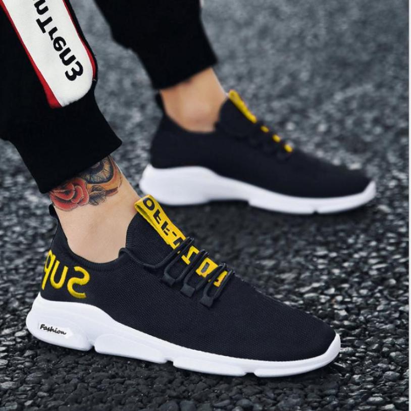 Giày thể thao nam vải chữ hót trend 2019 (005) giá rẻ