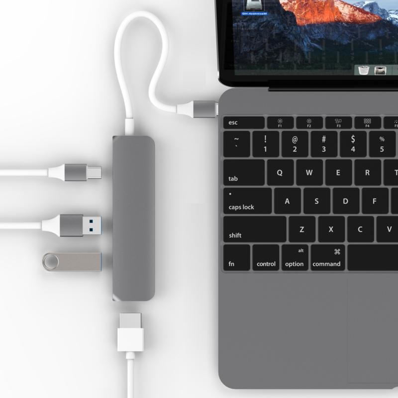 Bảng giá HyperDrive USB Type - C Hub with 4k HDMI Support ( For 2016 Macbook Pro & 12 Macbook ) Phong Vũ