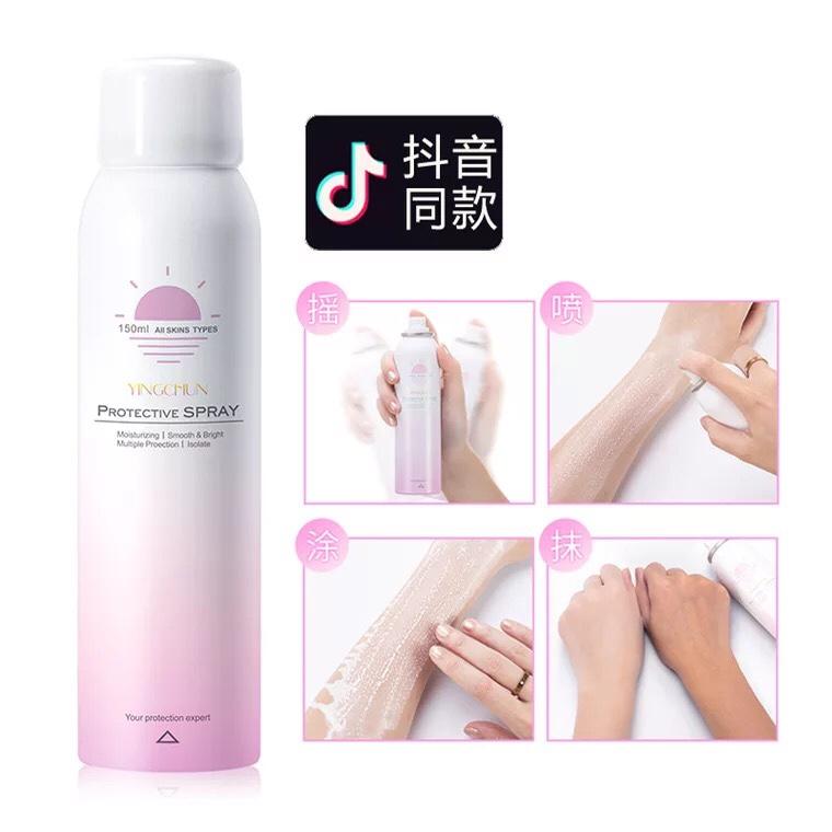 Chai xịt chống nắng làm trắng da Yng Chun