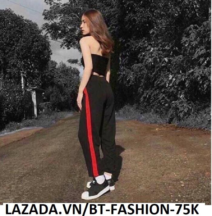 Quần Thun Nữ Jogger Baggy Thể Thao Thời Trang Hàn Quốc - BT Fashion (Xuông 01)