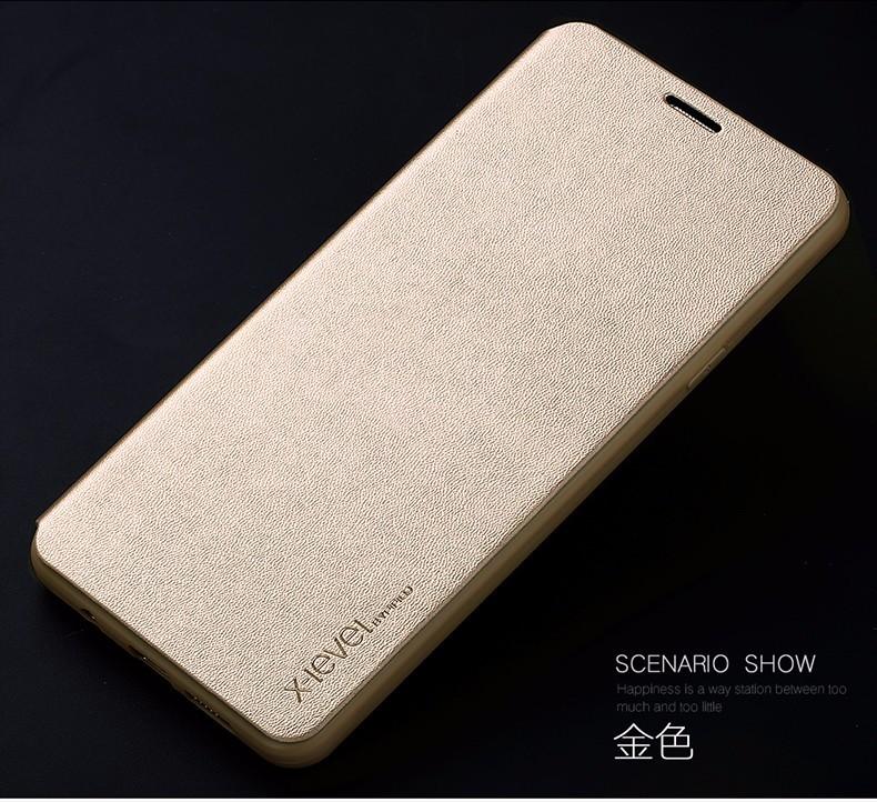 Samsung Galaxy A8 Plus 2018 Bao da X-level , Tặng kèm kính cường lực