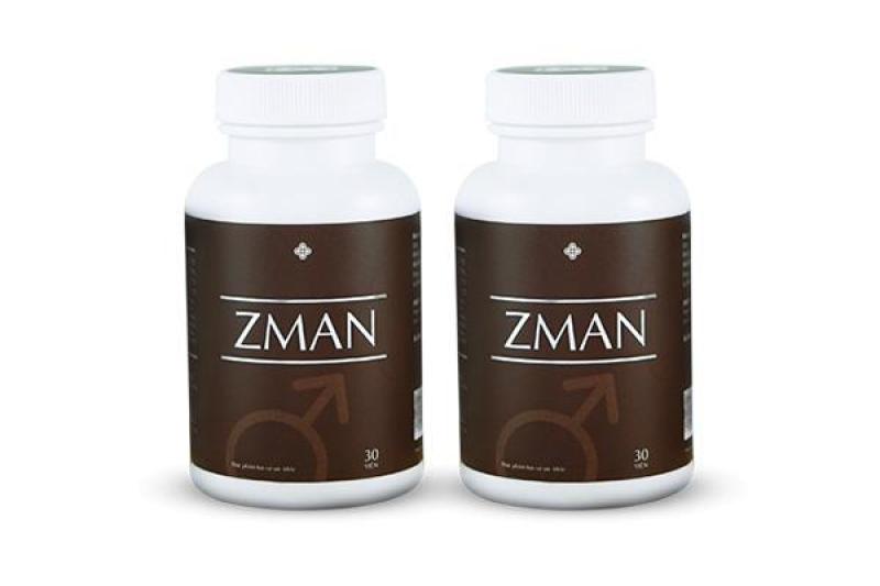 2 hộp viên uống ZMAN hỗ trợ điều trị Rối Loạn Cương Dương nhập khẩu