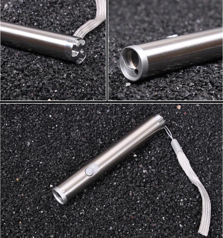 Đèn pin mini chiếu sáng,laser 2in1