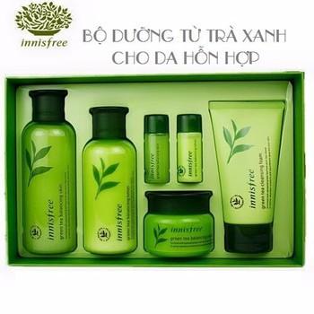 Bộ dưỡng trà xanh Innisfree 6 món nhập khẩu
