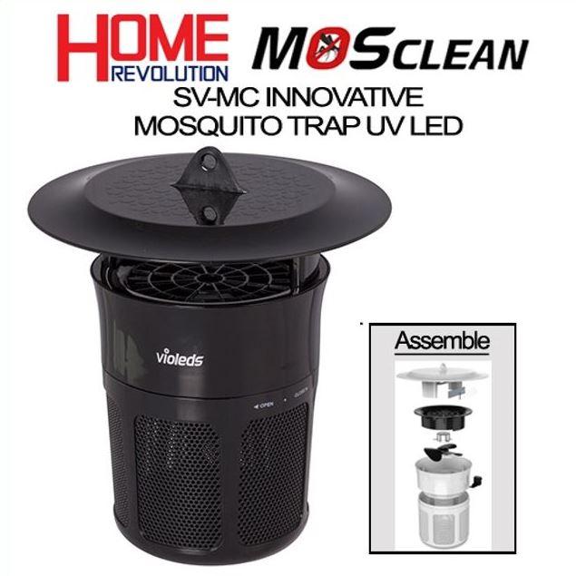 Máy bắt muỗi (đèn bắt muỗi) LED UV Hàn Quốc Mosclean, nhập khẩu chính hãng Rạng Đông, Bảo Hành 2 Năm