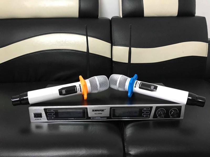 Micro hát karaoke không dây shure ulx 980