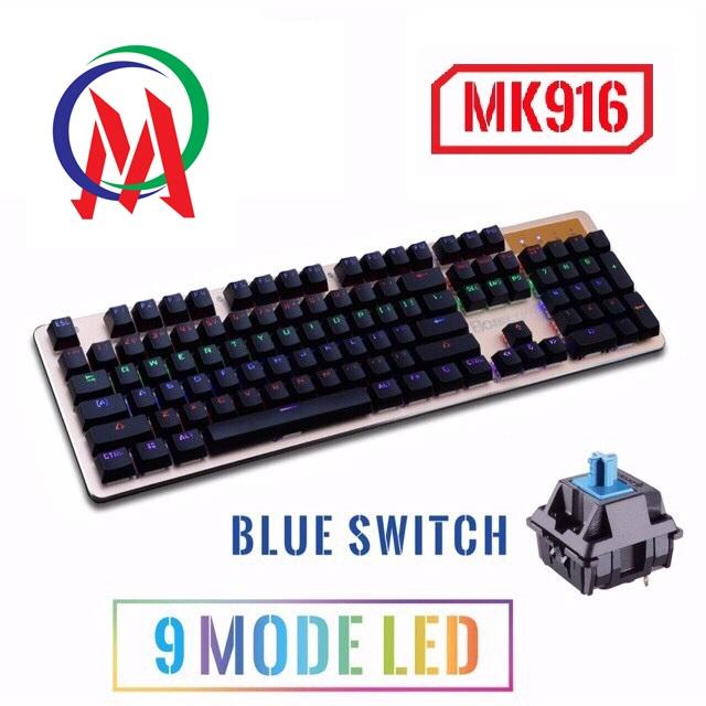 Bàn phím cơ bosston mk916 led