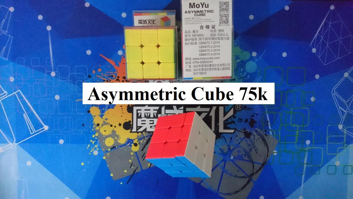 Rubik 3x3x3. MF Unequal