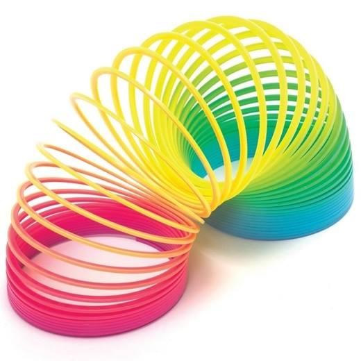 Đồ Chơi Lò Xo Cầu Vồng loại LỚN đường kính 7 Cm, Lò Xo Đàn Hồi, Đồ chơi giải trí cho bé - LICLAC