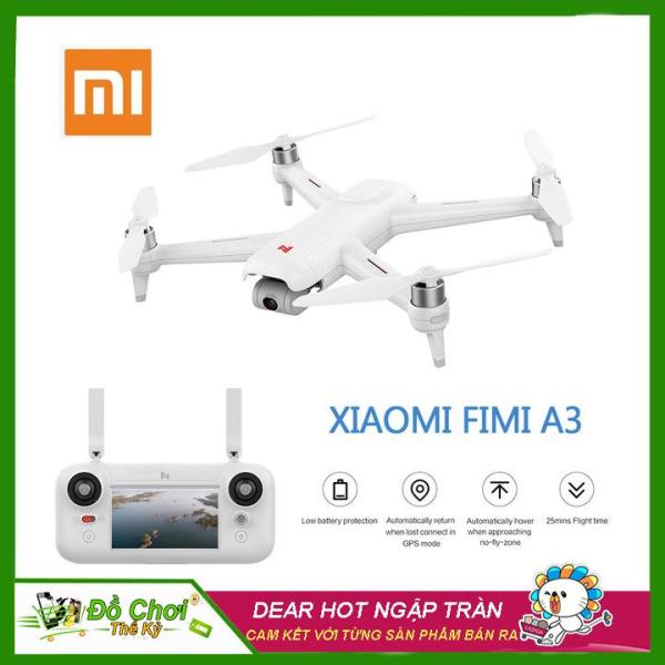 Máy bay Flycam Xiaomi FIMI A3 5.8G, 2GPS, Gimbal Trống rung 2 trục, Camera 1080P Full HD, FPV 1KM, Thời gian bay 25 Phút