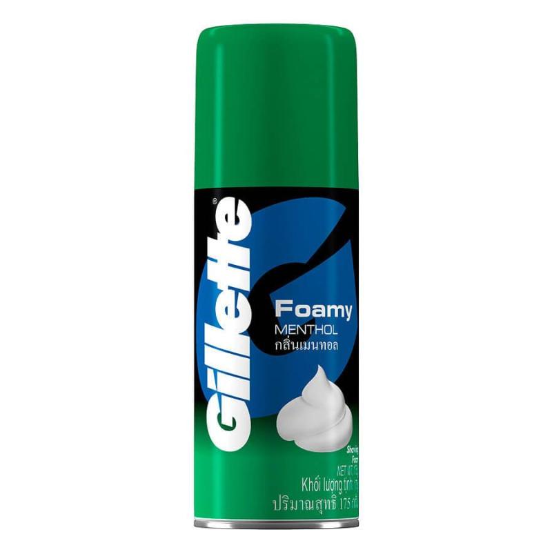 Bọt Cạo Râu Gillette Hương Bạc Hà Chai 175g