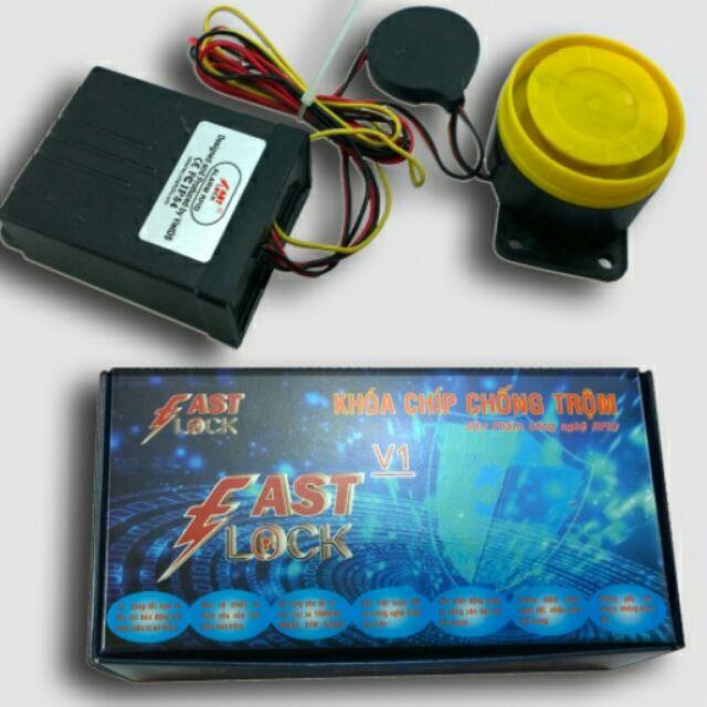 Khóa chống trộm xe gắn máy bằng thẻ từ Fastlock V1.0