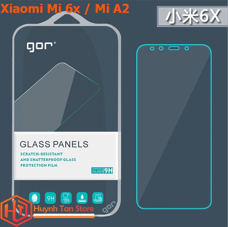[HCM]Cường lực Xiaomi Mi A2 / MI 6X _ Cường lực trong suốt chuẩn GOR cho Xiaomi Mi A2 / MI 6X 1 cái