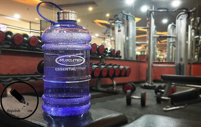 Bình nước thể thao 2.2 lít muscletech n23