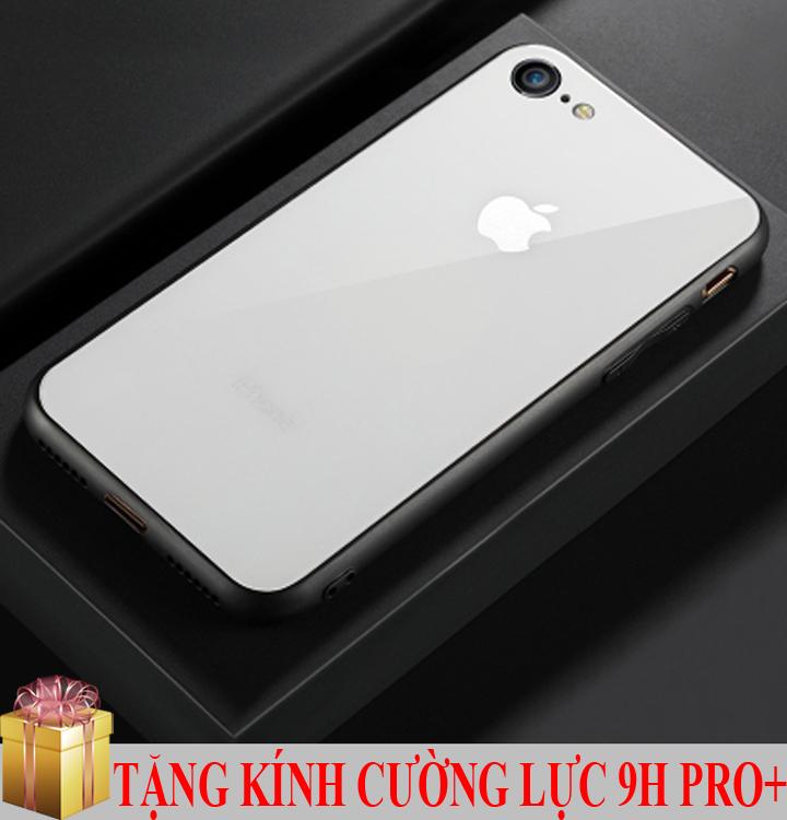 Ốp lưng Iphone 6 Plus / 6S Plus cường lực gương cao cấp + Tặng kính cường lực 9H Pro+