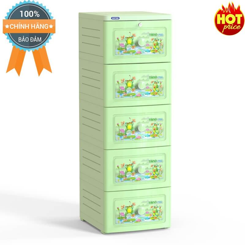 Tủ nhựa duy tân tano 5 tầng -new