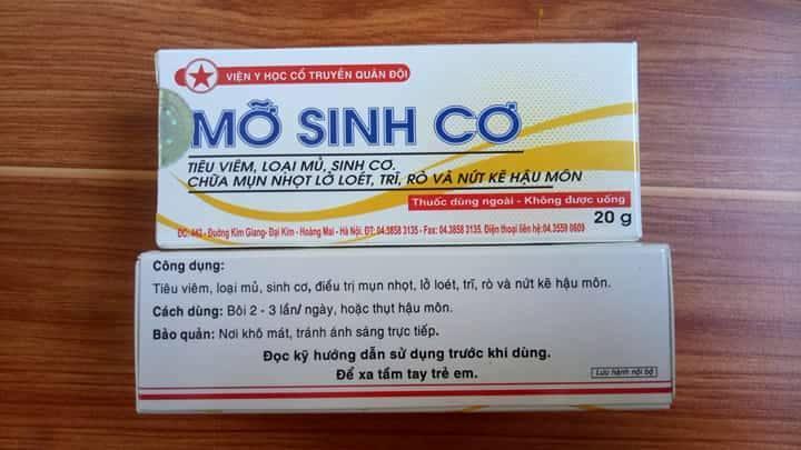 Mỡ Sinh Cơ nhập khẩu
