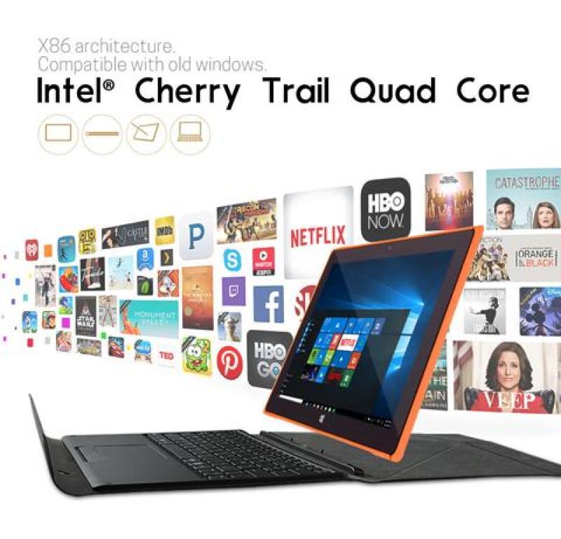 Tablet 2-In-1 IRULU W20 Walknbook Windows 10 2GB RAM 32GB Chip Intel Lõi Tứ 1.92GHz 2 mặt kính sang trọng
