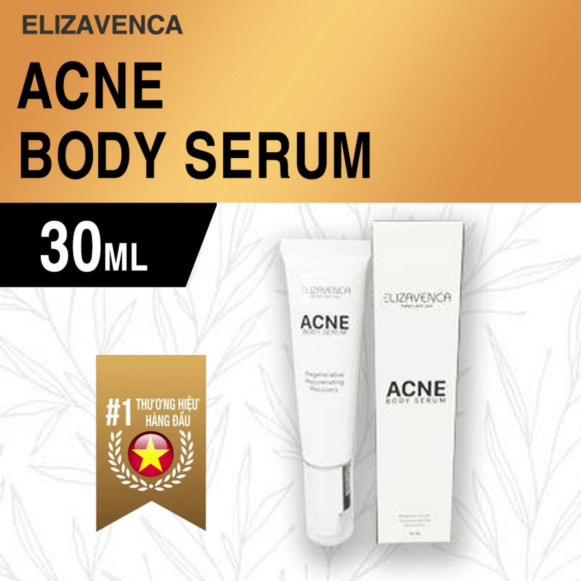 Serum đặc trị thâm mông vùng kín Elizavenca Acne Body Serum (Trị mụn, viêm, thâm, xạm da)