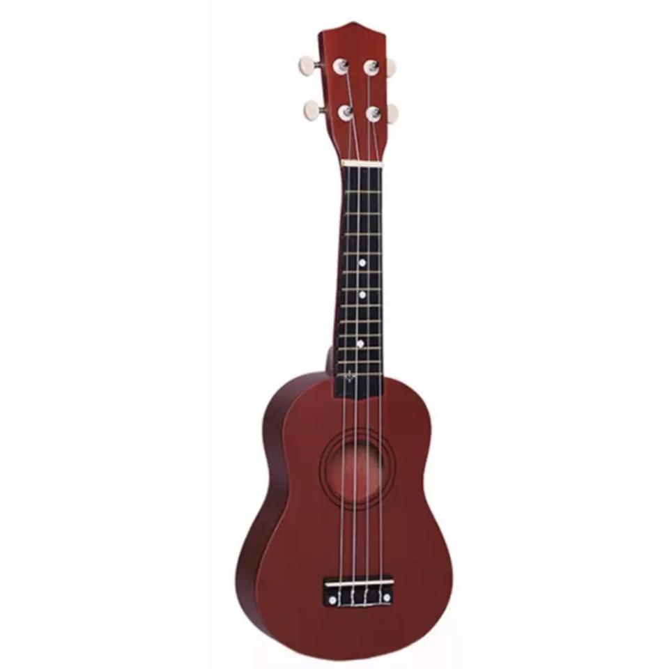 [HCM]Đàn Ukulele soprano 21 màu nâu coffee  - HÀNG CÓ SẴN