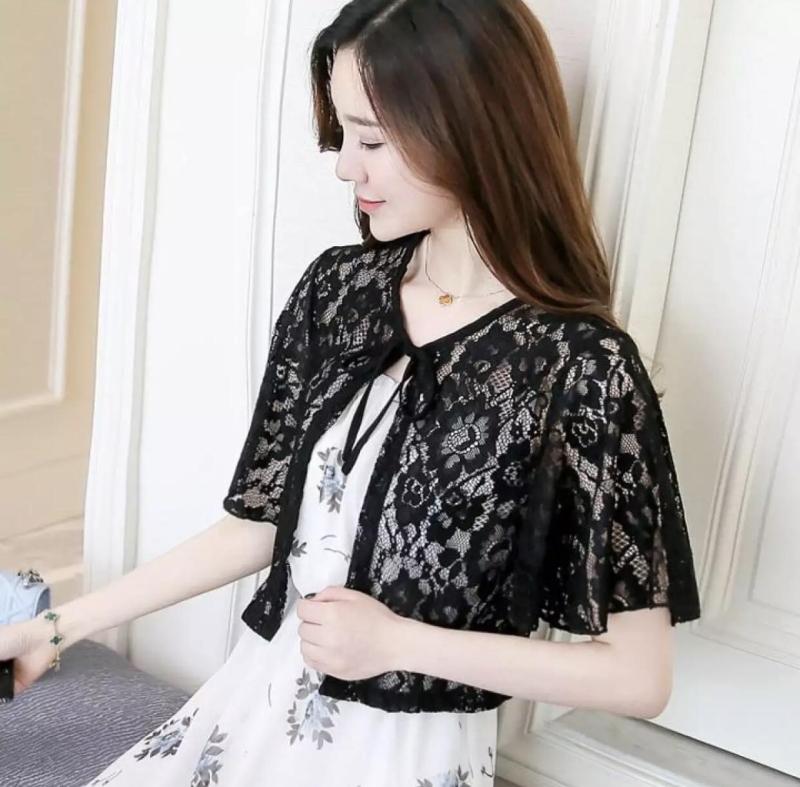 Áo Khoác Ren Lửng