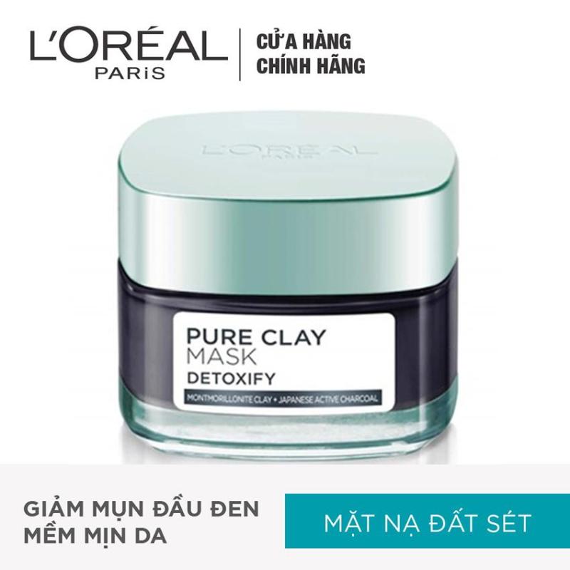 Mặt nạ đất sét thanh lọc giảm mụn đầu đen LOreal Paris Pure Clay mask Detoxify
