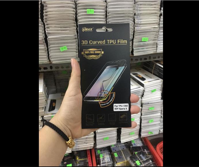 Miếng dán dẻo full màn Vmax cho Sony X